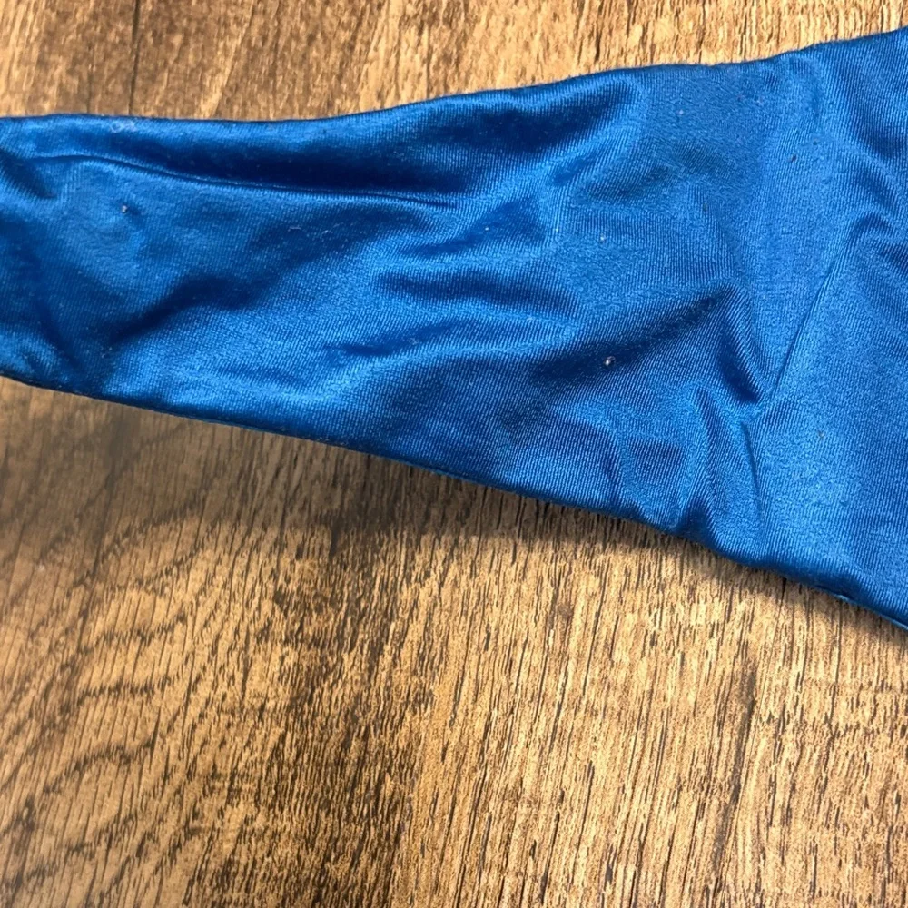 Victoria Secret Pink Multi-Way Strapless Bright Blue Padded Push-up Bra
